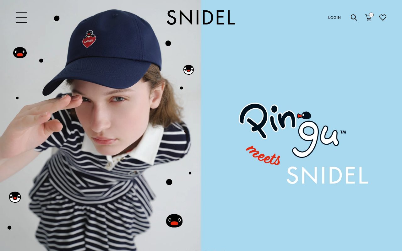 SNIDEL（スナイデル）公式サイト／オフィシャル通販サイト公式サイト
